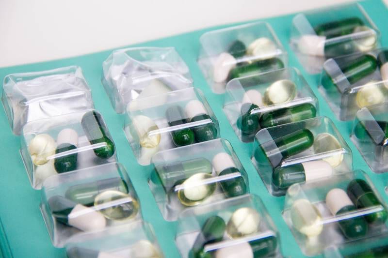 Medications being carefully prepared at Somerset Park Pharmacy